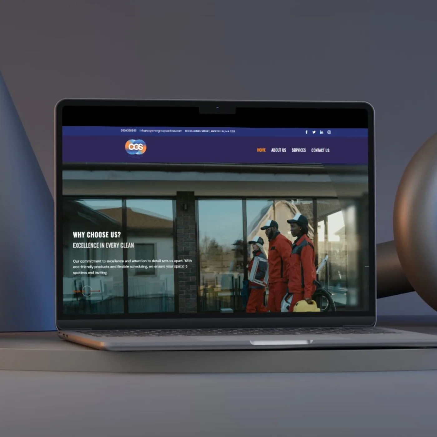 Professional web design for Pretoria business