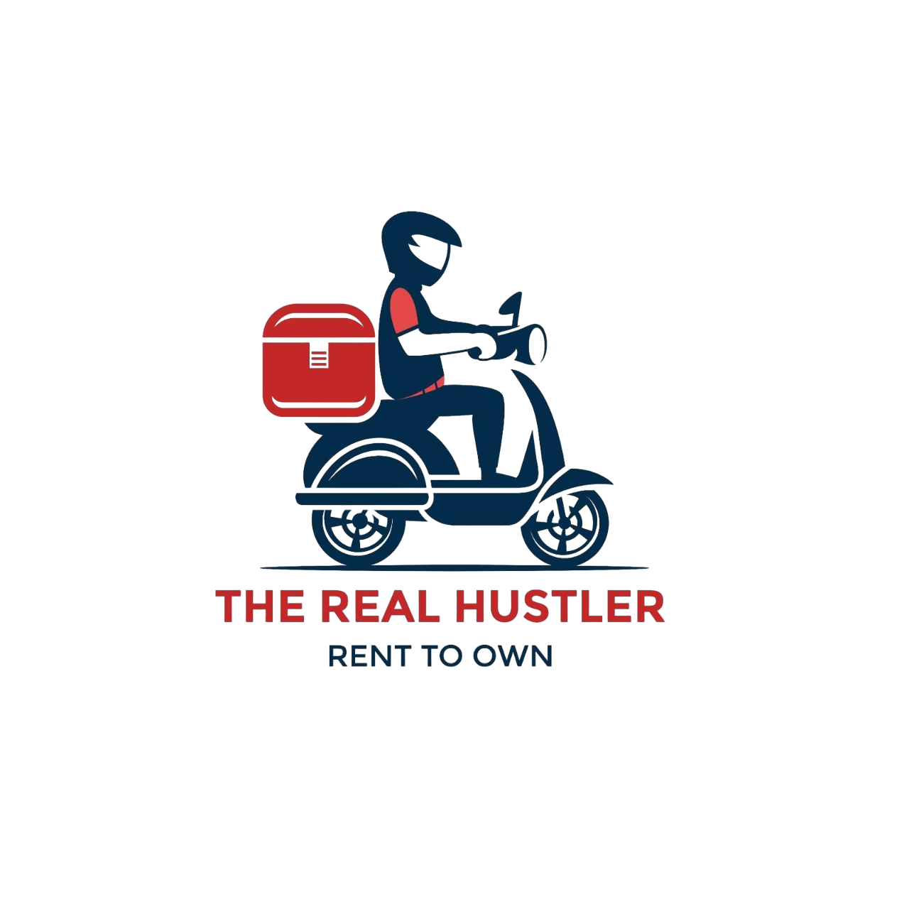 The real hustler Logo