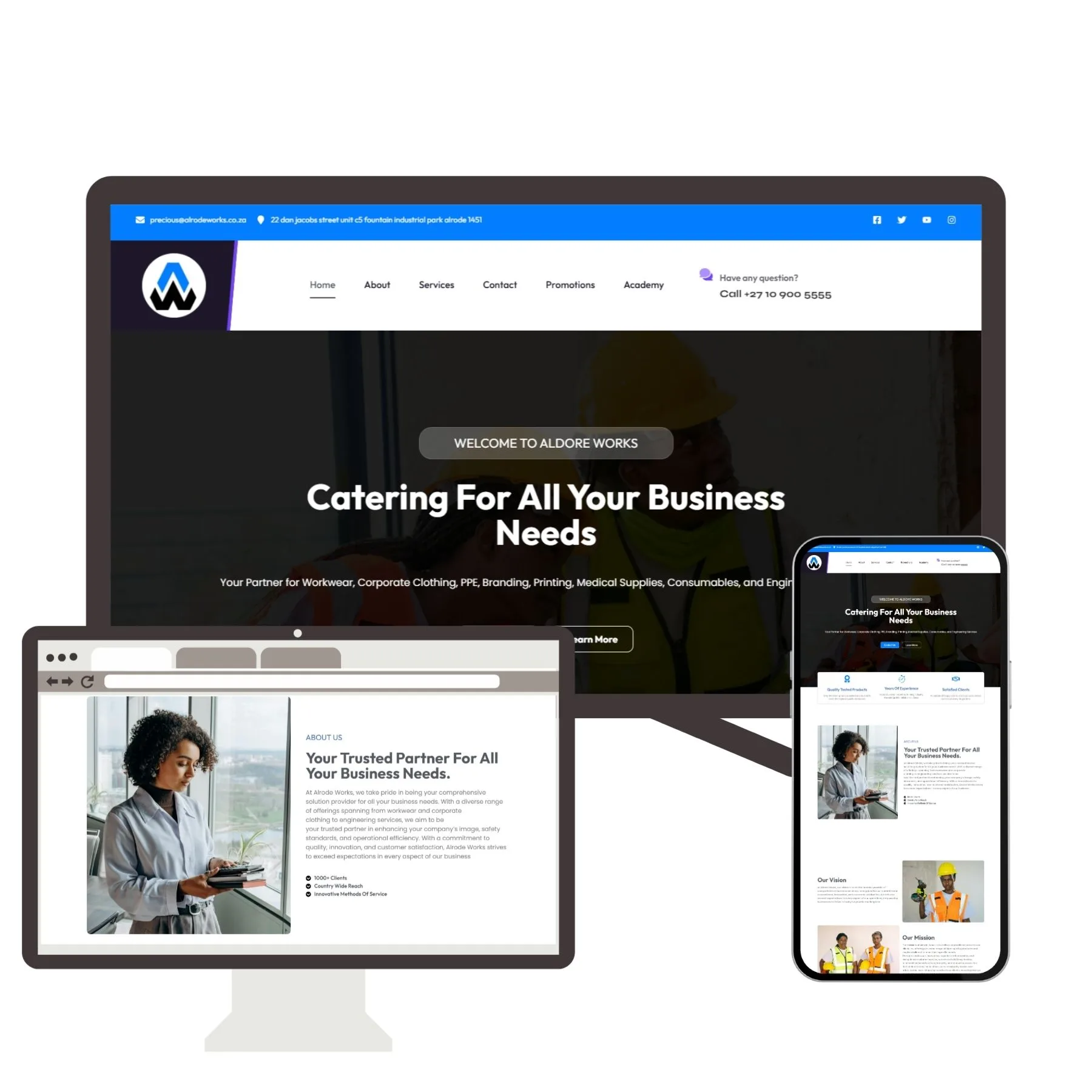 pretoria-web-design-portfolio-client-Alrode Works